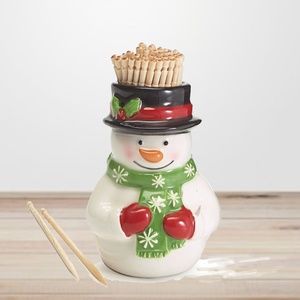 SNOWMAN Toothpick Holder
